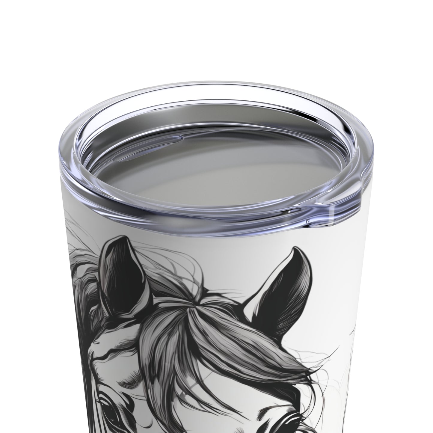 Horses Tumbler close