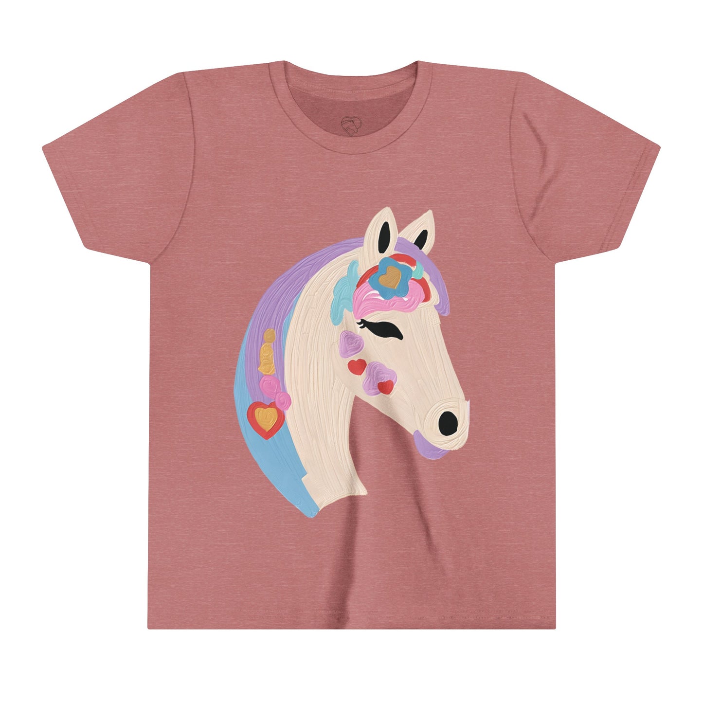 Kids Pony tshirt blush