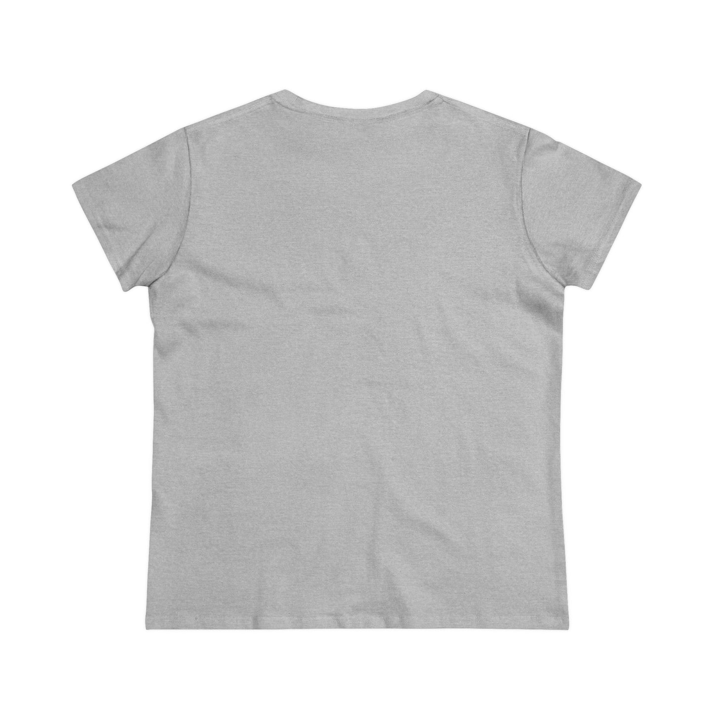 Back view of the horse t-shirt, highlighting the taped neck and shoulders