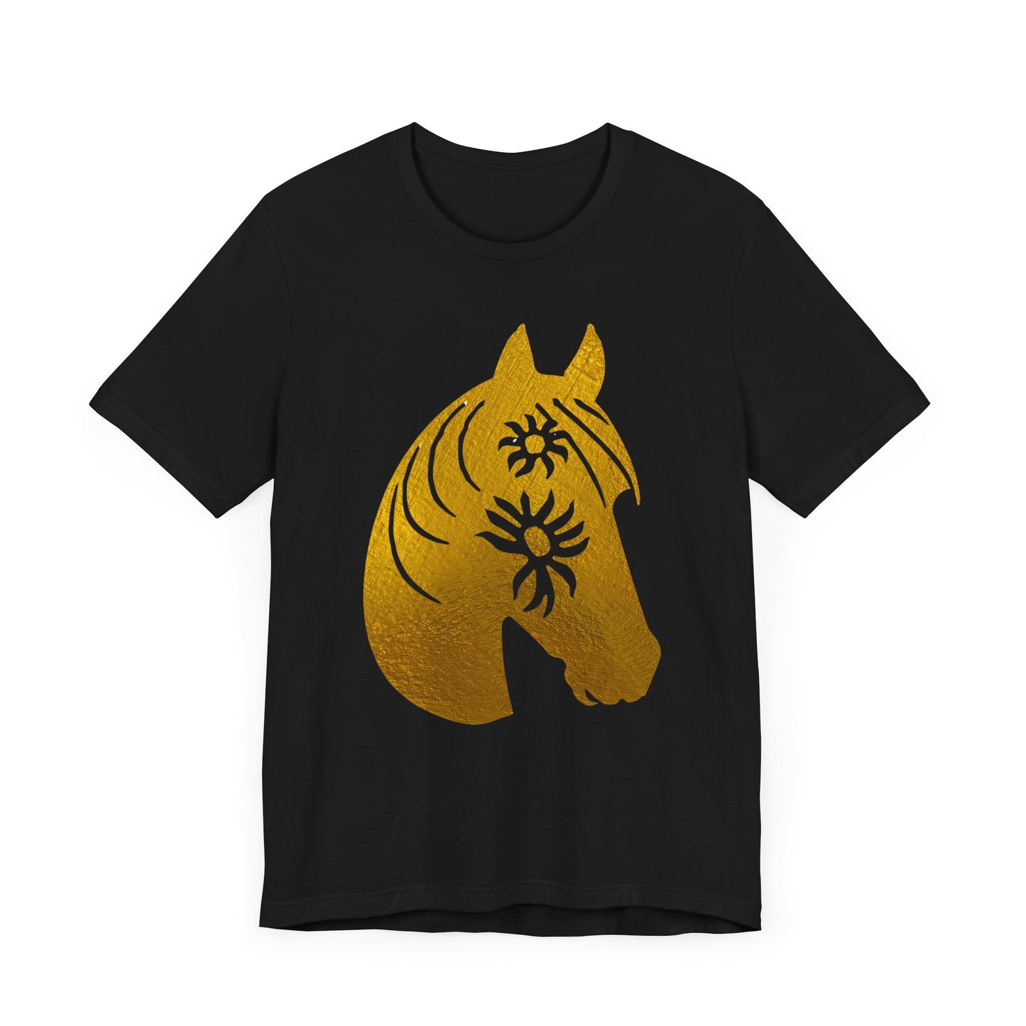 Horse Lover Tee Balck