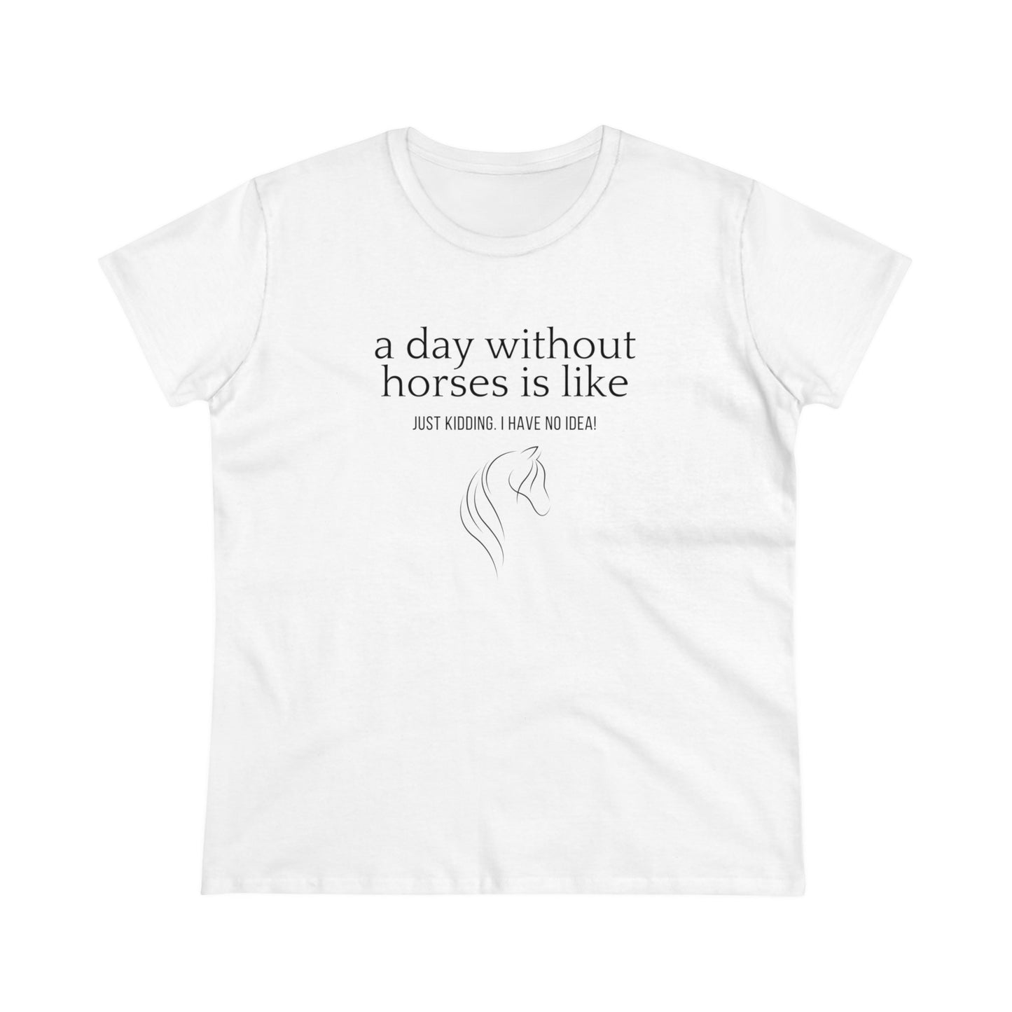 White Horse T shirt
