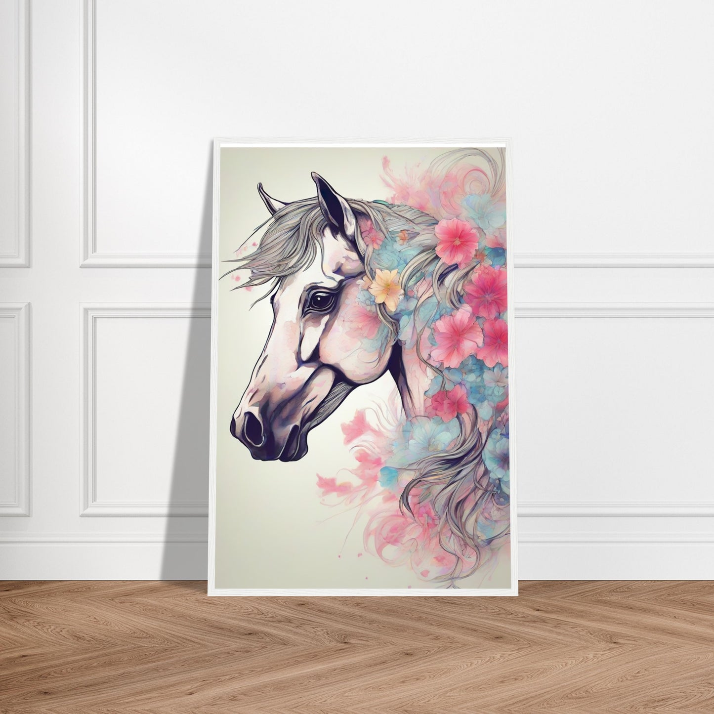Horse Art Whites