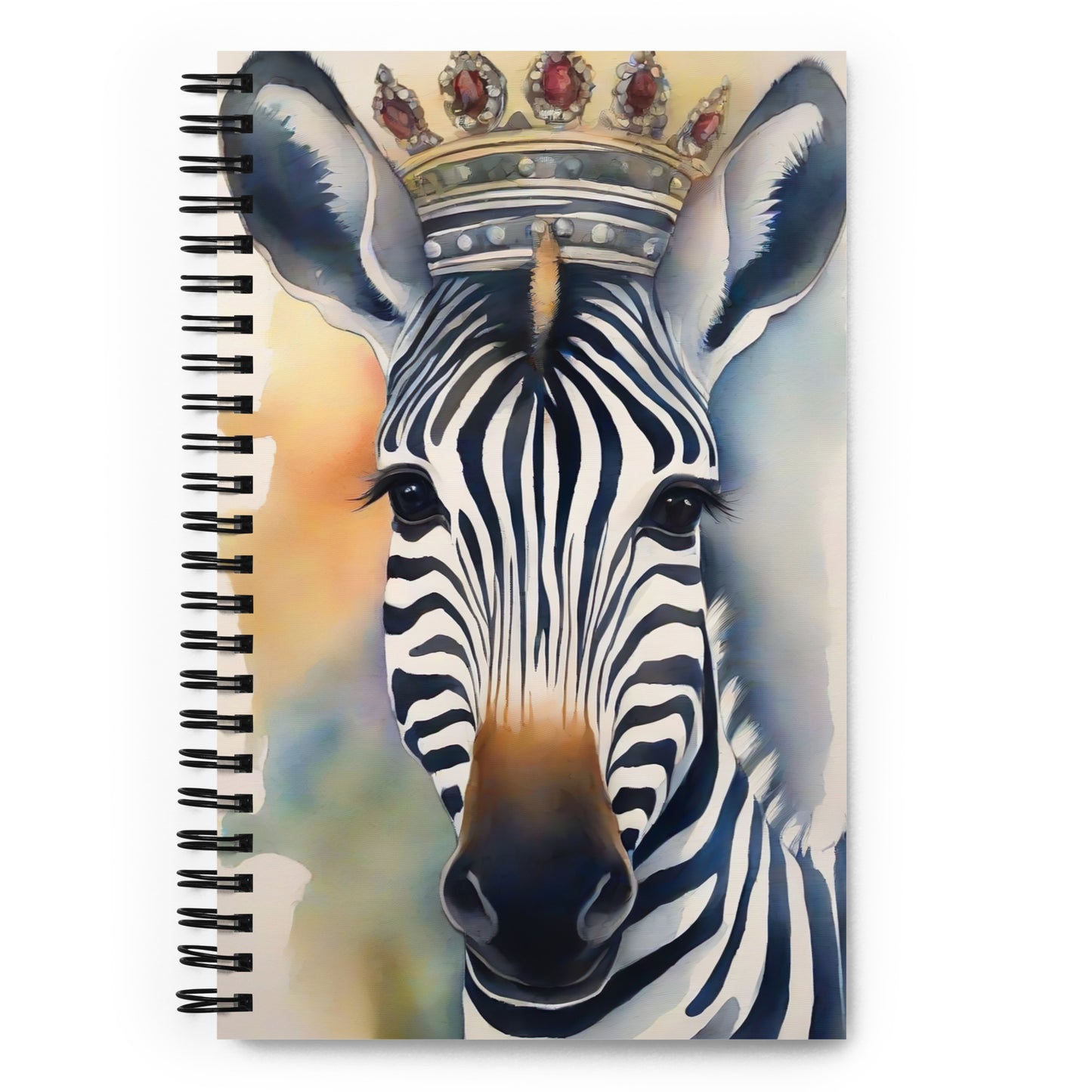 Zebra With crown journal