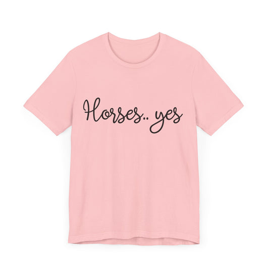 Horse lover tee