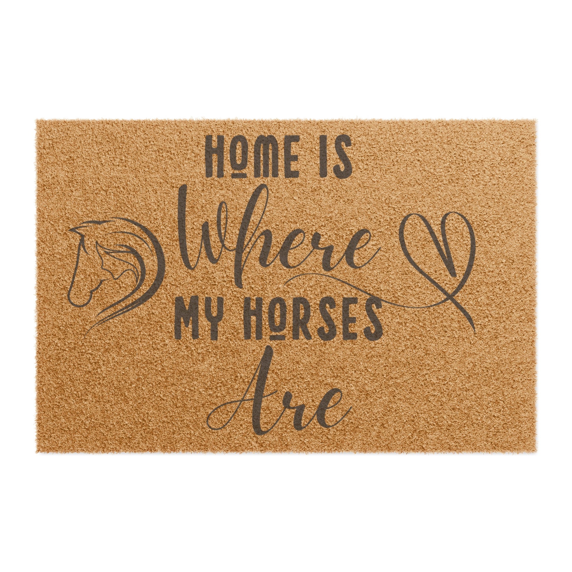 Horse Barn Door Mat House door mat