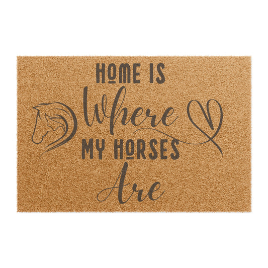 Horse Barn Door Mat House door mat
