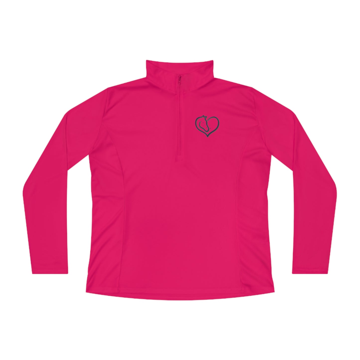 Horse sweatshirt hot pink